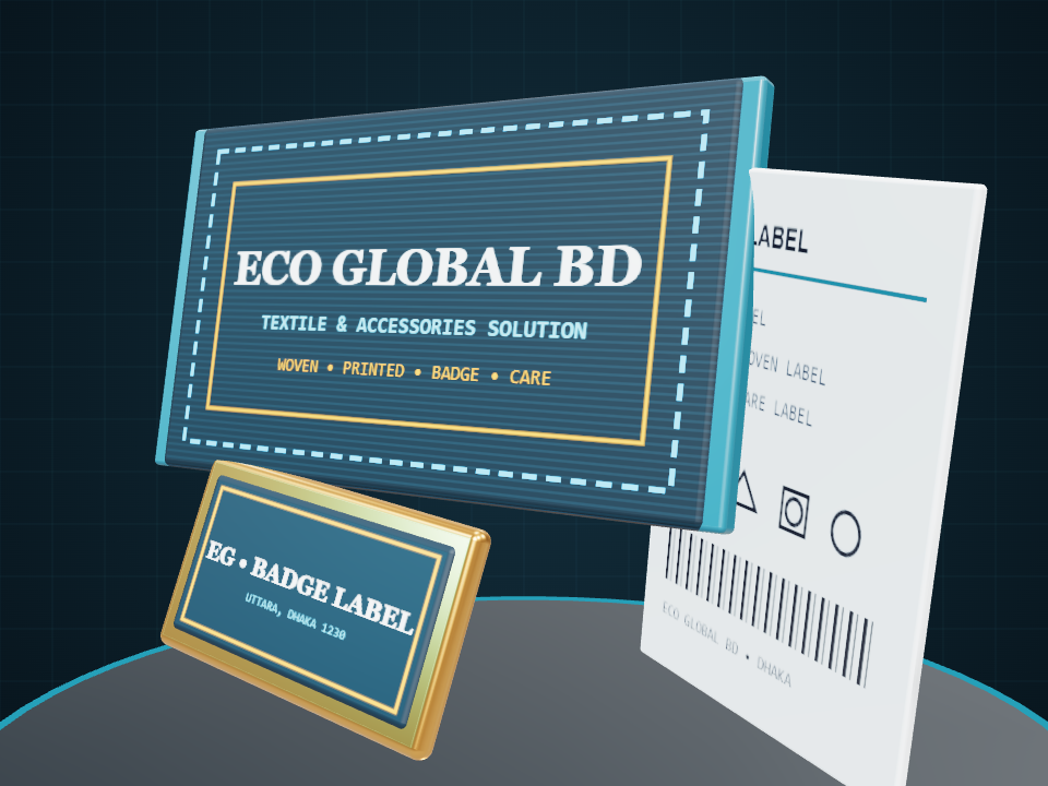 Printed Woven and Badge Label specimen placeholder