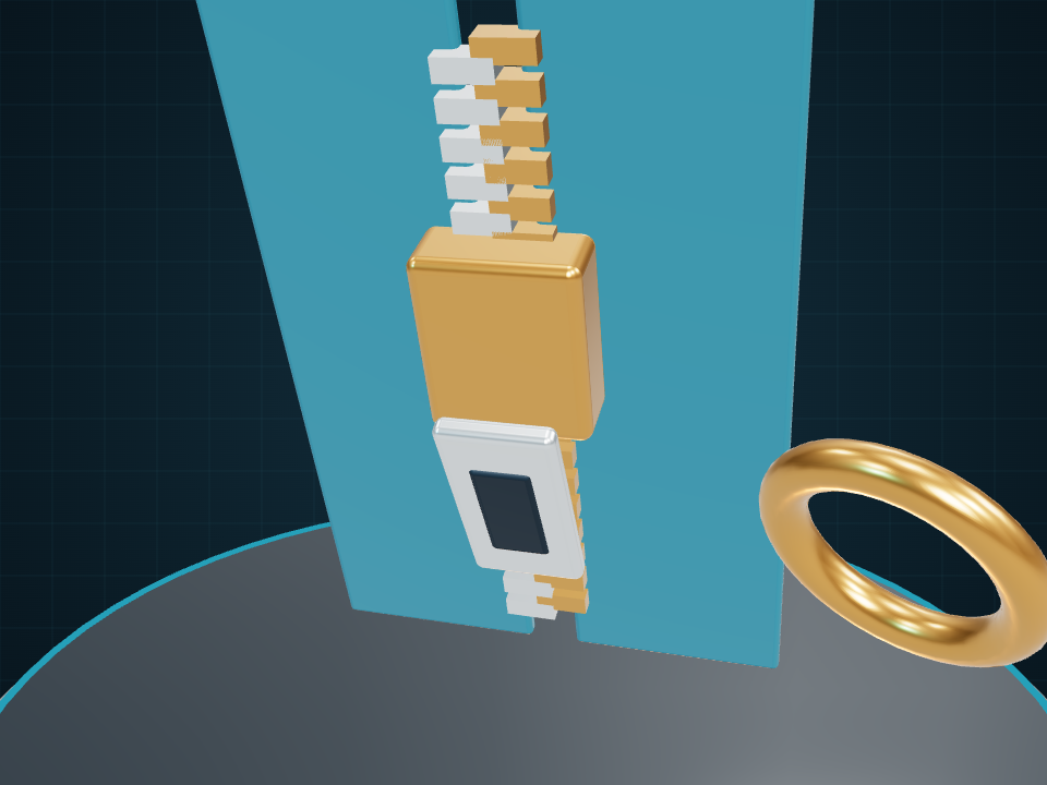 Metallic Hardware Trims placeholder